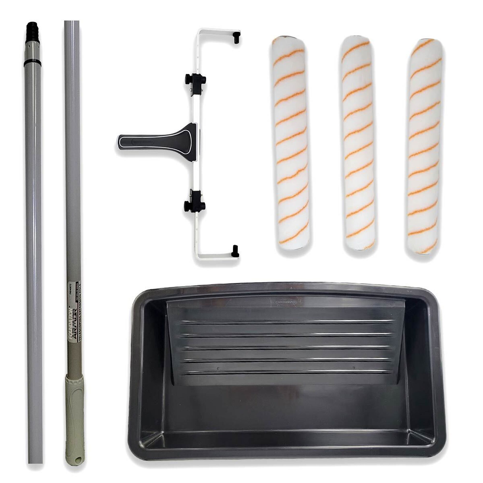 Foundation Armor, 18in. Sealer/Coating Paint Kit, Included (qty.) 1 Width 18 in, Adjustable Handle, Model# 18INCHKIT
